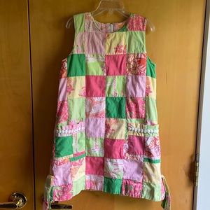 EUC Girls Lilly Pulitzer Shift Dress Size 7